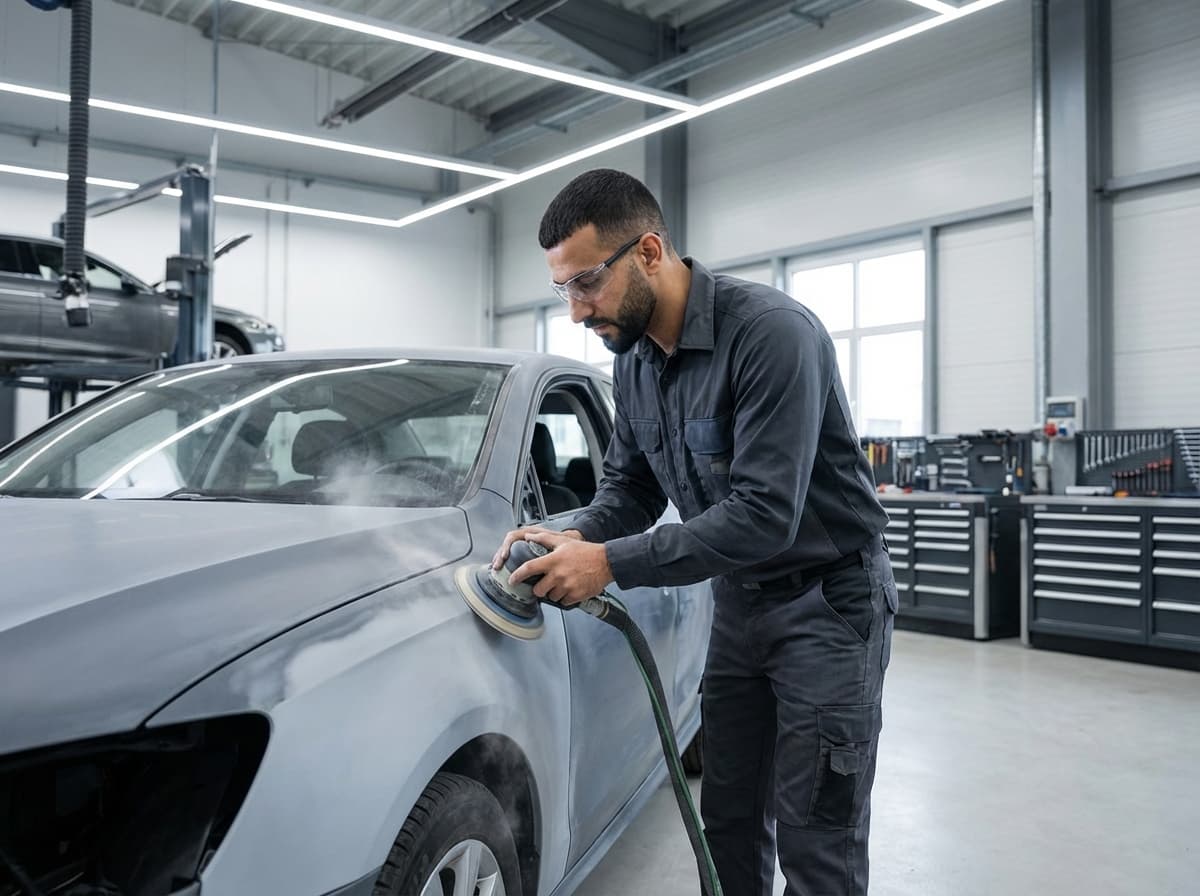 Body Repair at DentGuy workshop in Dubai