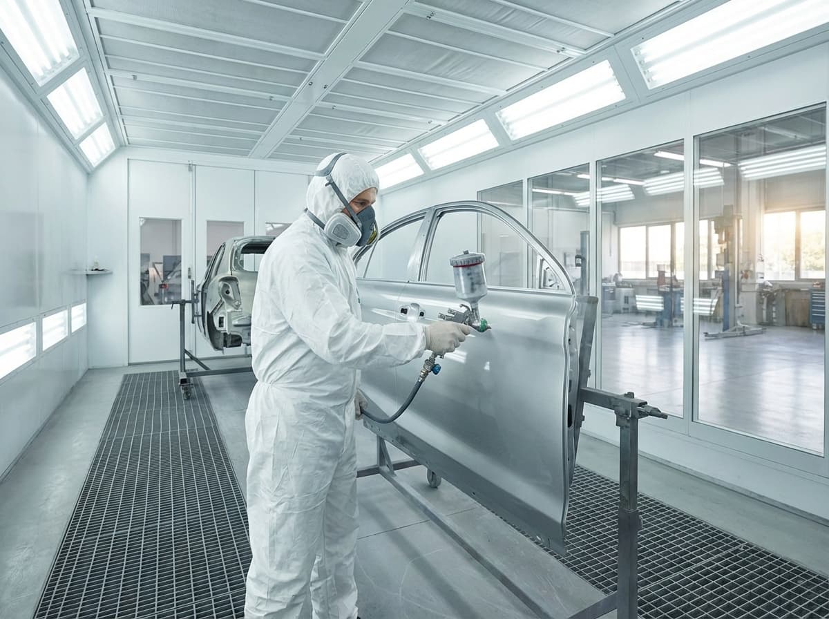 Car Painting at DentGuy workshop in Dubai